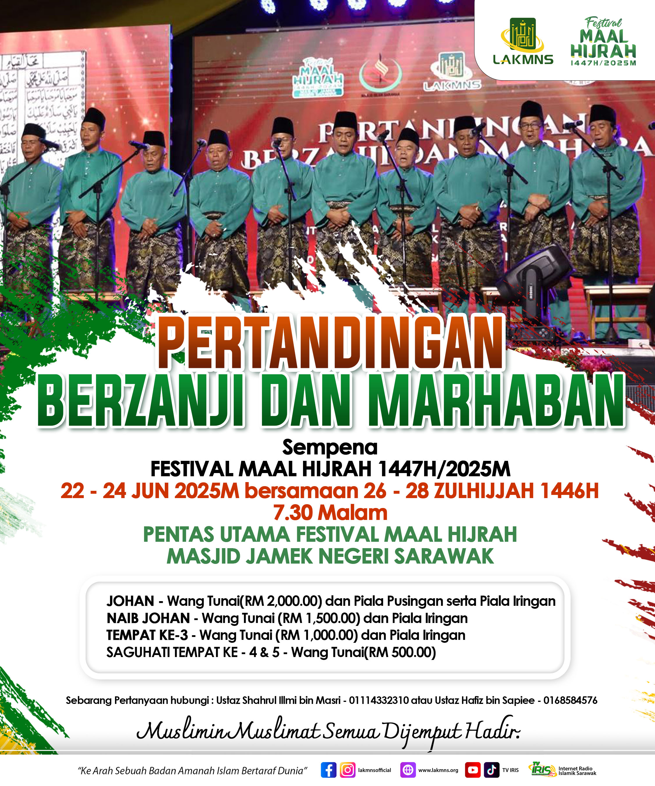 Pertandingan Berzanji & Marhaban